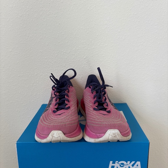 WOMENS HOKA MACH 5 running shoes size 7.5 - Picture 3 of 8